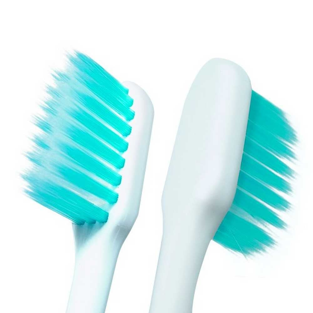2 Pack Colgate Slim Soft Ultra Compact Head Toothbrush - 17x Thinner Bristles, Ergonomic Handle & Soft Bristles for Gentle Brushing